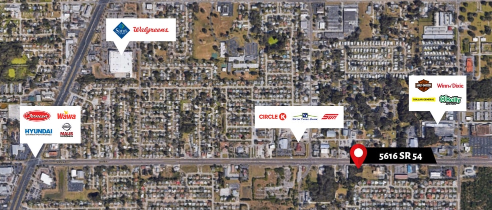 More Photos Of 5616 State Road 54, New Port Richey General Retail For Sale