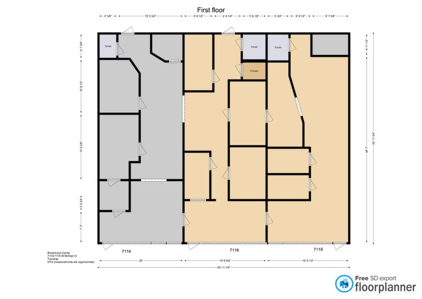 More Photos Of 7108-7162 W McNab Rd, Tamarac General Retail For Sale