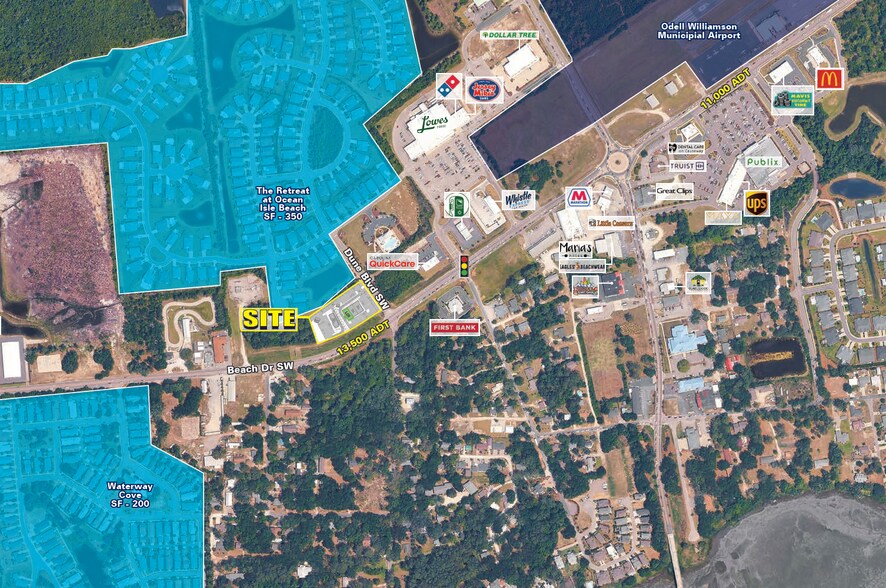 Primary Photo Of Dunes Blvd SW & Beach Drive SW, Ocean Isle Beach Land For Lease