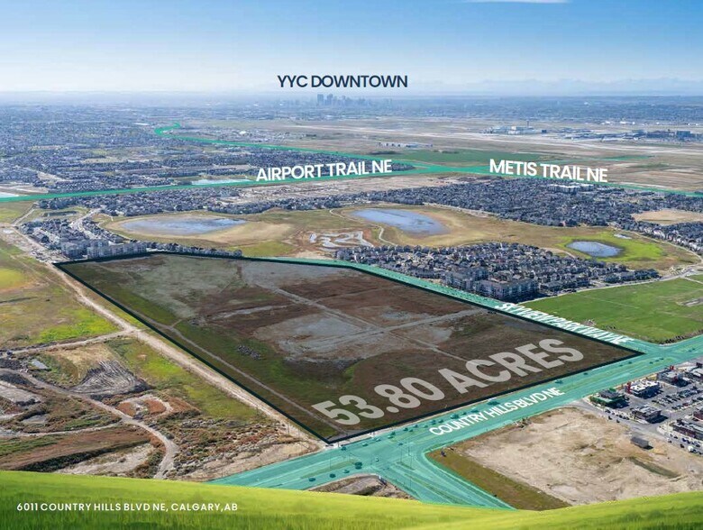Primary Photo Of 6011 Country Hills Blvd NE, Calgary Land For Sale