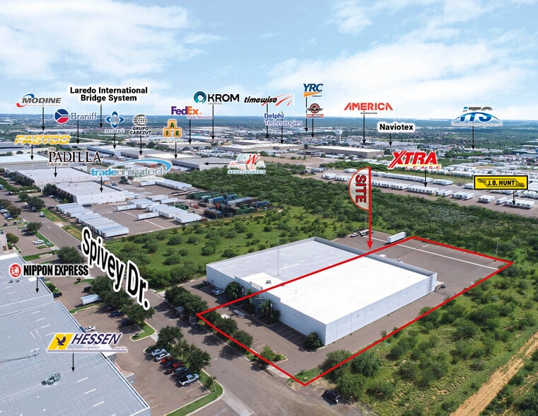 More Photos Of 13120 Spivey Dr, Laredo Warehouse For Lease