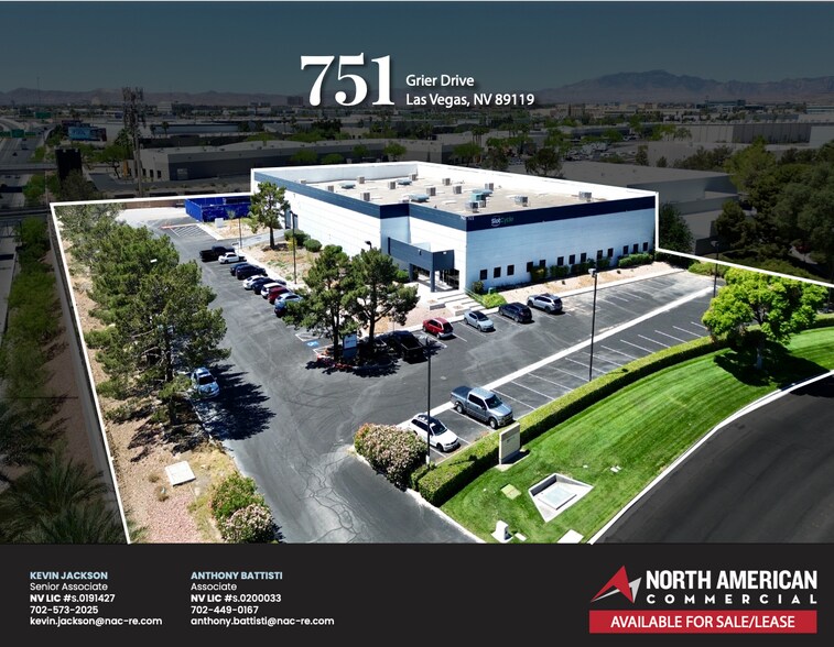 Primary Photo Of 751 Grier Dr, Las Vegas Warehouse For Sale
