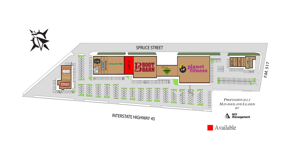 Primary Photo Of 3401-3465 Gulf Fwy, Dickinson Unknown For Lease