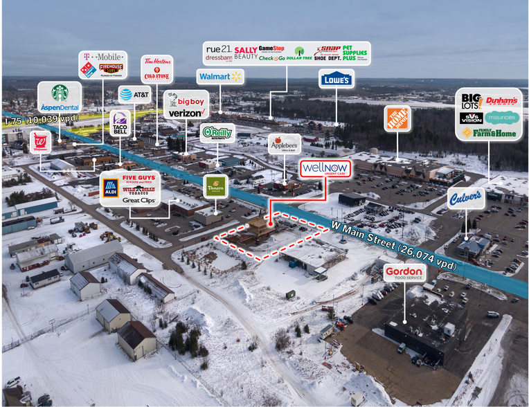 More Photos Of 1388 W Main St, Gaylord Medical For Lease