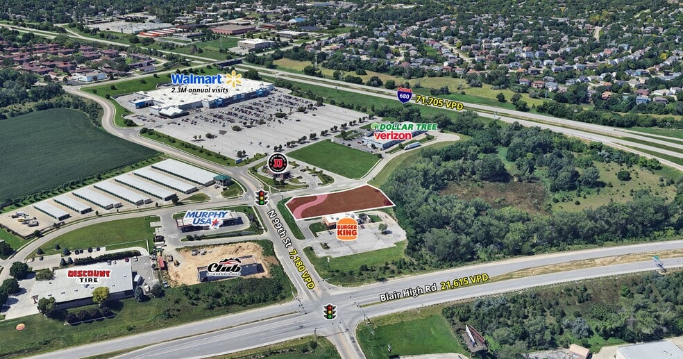 Primary Photo Of 9910 Redick Cir, Omaha Land For Lease
