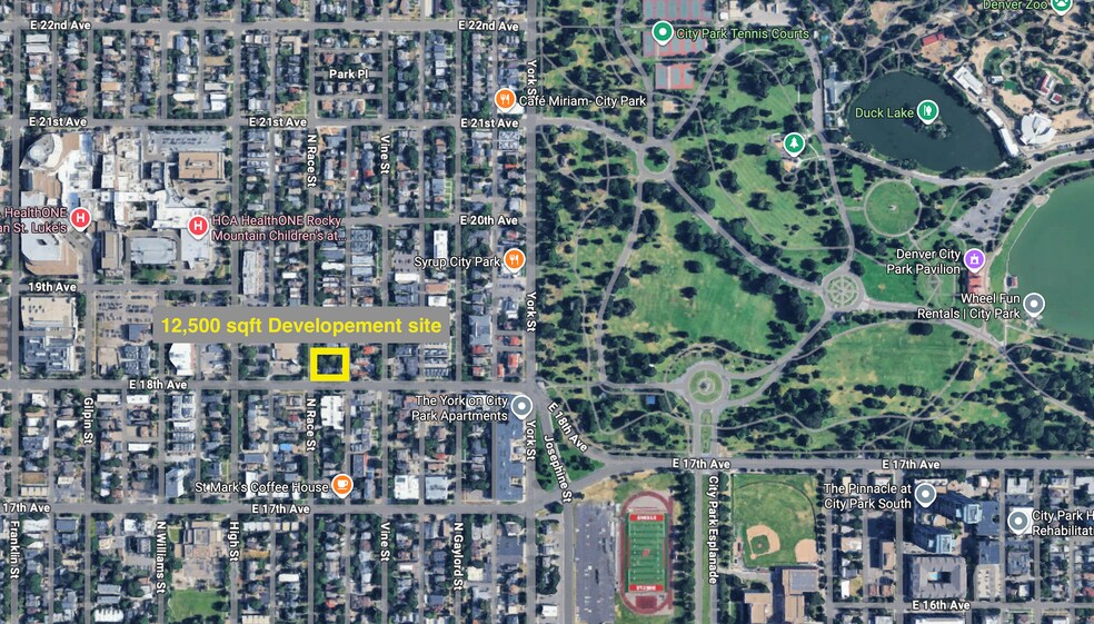 More Photos Of 2001 E 18th Ave, Denver Land For Sale