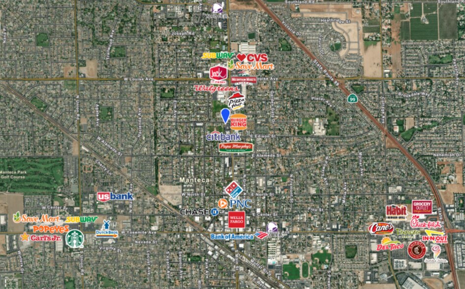 Primary Photo Of 721 N Main St, Manteca Land For Sale