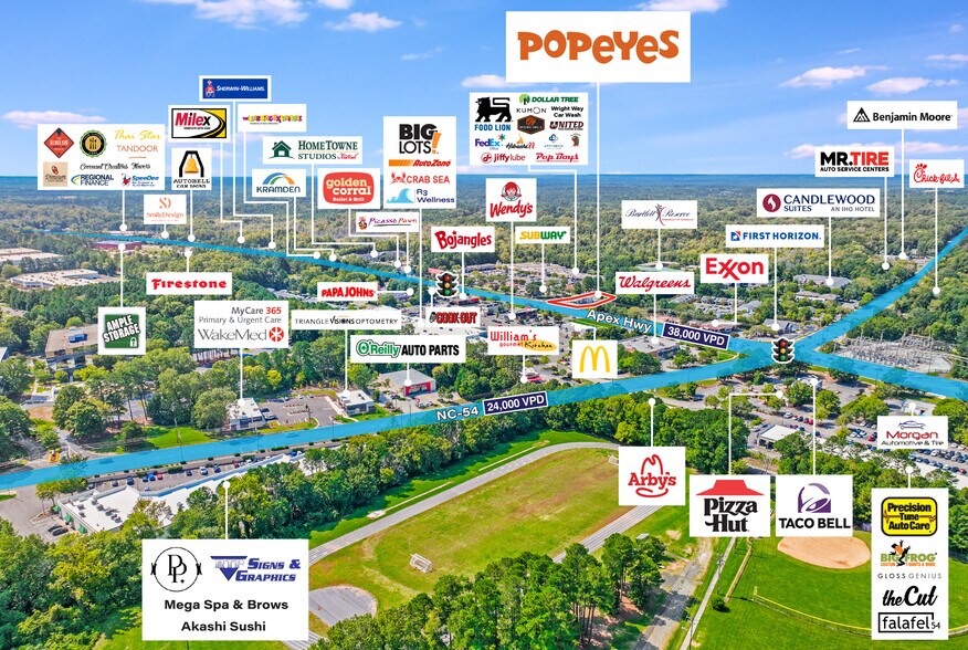 More Photos Of 4818 Apex Hwy, Durham Fast Food For Sale