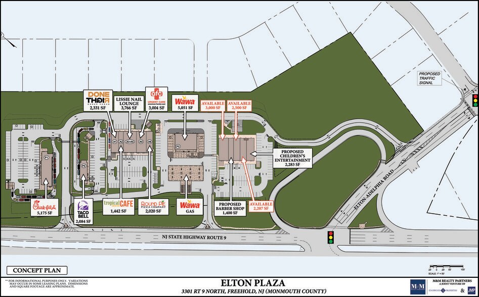 More Photos Of 3301 US Highway 9, Freehold Unknown For Lease