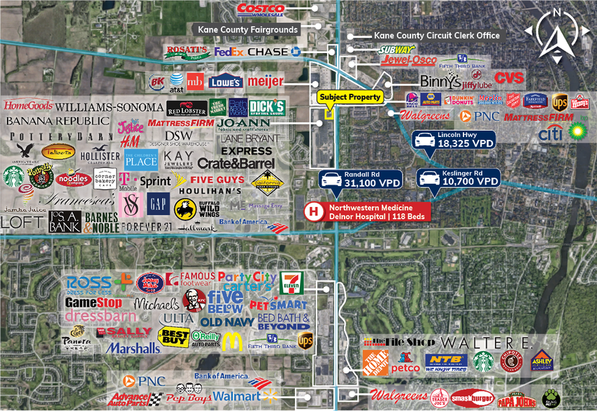 More Photos Of 800-820 Commons Dr, Geneva Freestanding For Sale