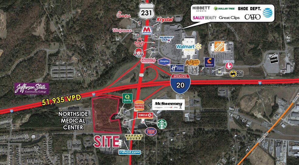 Primary Photo Of 1204 23rd St N, Pell City Land For Sale