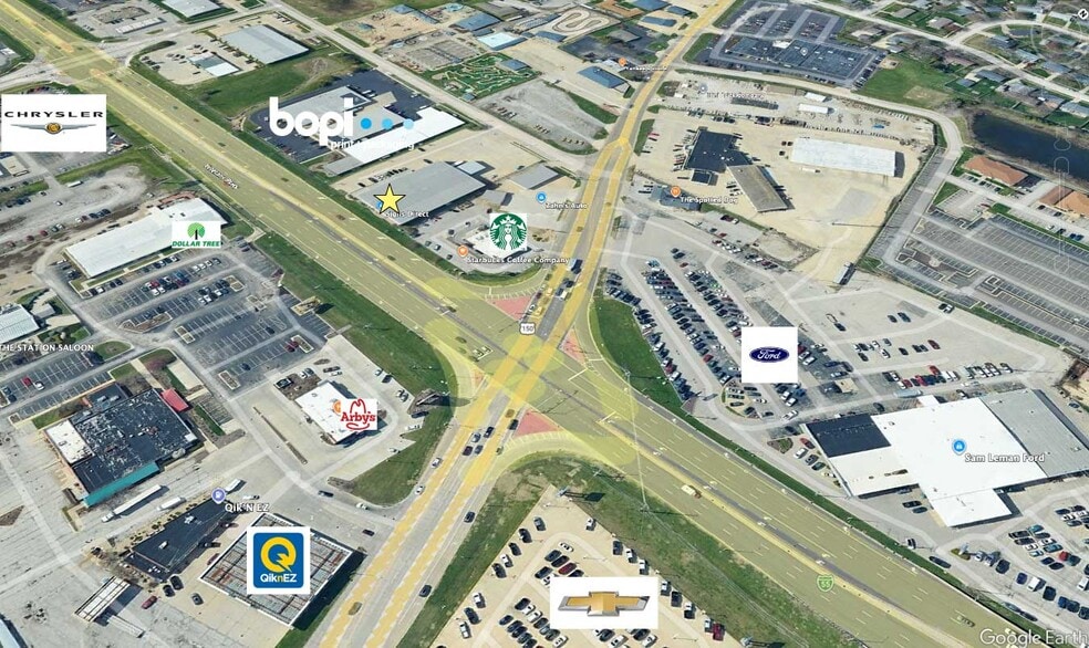 More Photos Of 1703 S Veterans Pky, Bloomington Warehouse For Lease