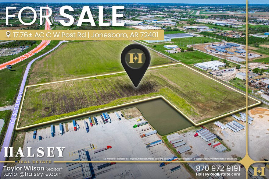 Primary Photo Of C W Post Road, Jonesboro Land For Sale