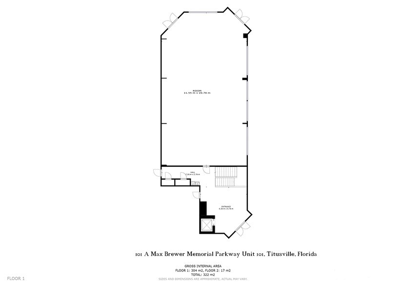 More Photos Of 101 A Max Brewer Memorial Pky, Titusville General Retail For Lease