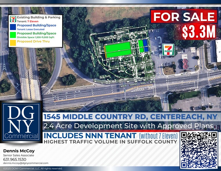 Primary Photo Of 1545 Middle Country Rd, Centereach Land For Sale