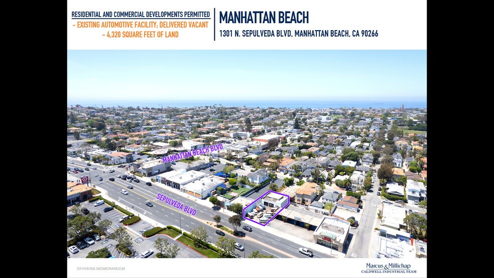 Primary Photo Of 1301 Sepulveda Blvd, Manhattan Beach Freestanding For Sale