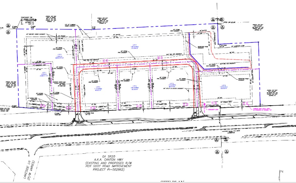 More Photos Of Canton Hwy, Cumming Land For Sale