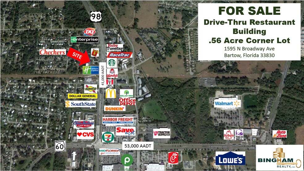 More Photos Of 1595 N Broadway Ave, Bartow Fast Food For Sale