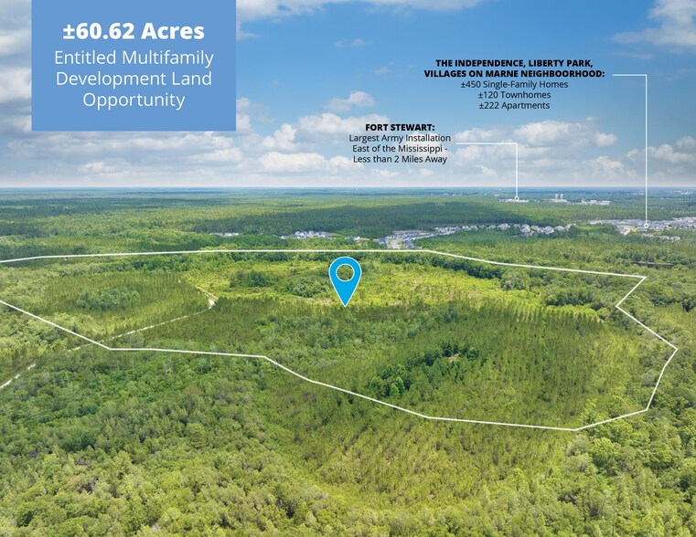 Primary Photo Of Marne Blvd, Hinesville Land For Sale