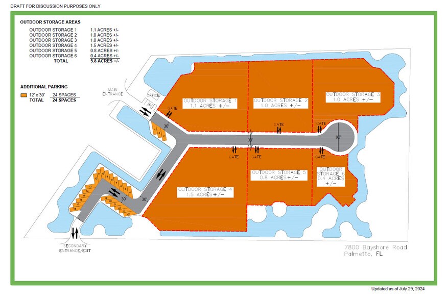 More Photos Of 7800 Bayshore Rd, Palmetto Land For Lease