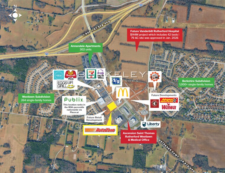 More Photos Of 3322 Shores Rd, Murfreesboro General Retail For Sale