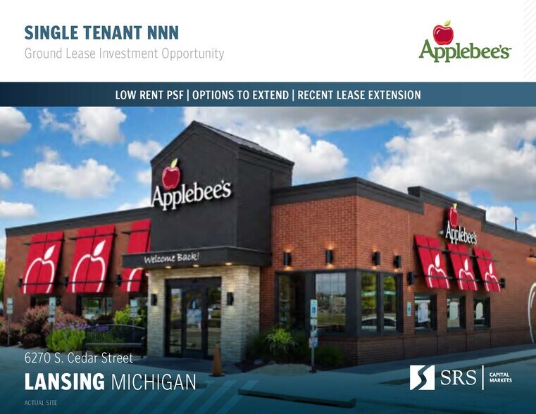 Primary Photo Of 6270 S Cedar St, Lansing Restaurant For Sale