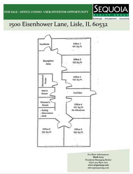 More Photos Of 1500 Eisenhower Ln, Lisle Office For Sale
