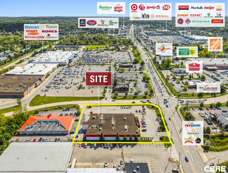 More Photos Of 4029 Pearl Rd, Medina Freestanding For Lease
