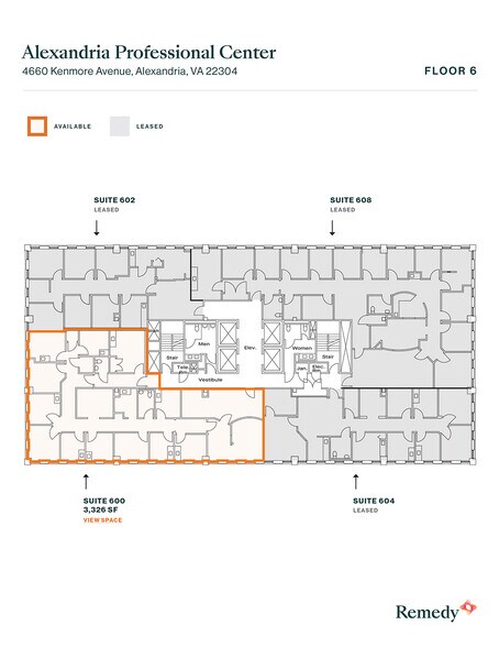 More Photos Of 4660 Kenmore Ave, Alexandria Medical For Lease