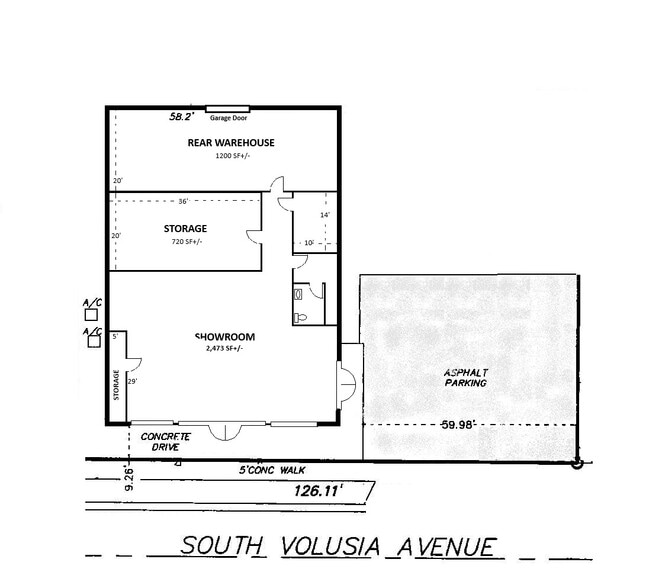 More Photos Of 1035 S Volusia Ave, Orange City Freestanding For Lease