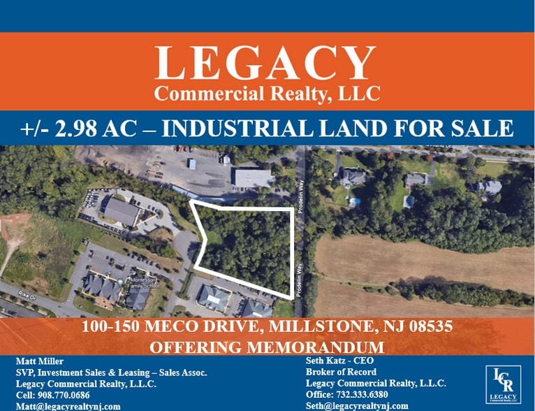 Primary Photo Of 100-150 Meco Dr, Millstone Land For Sale