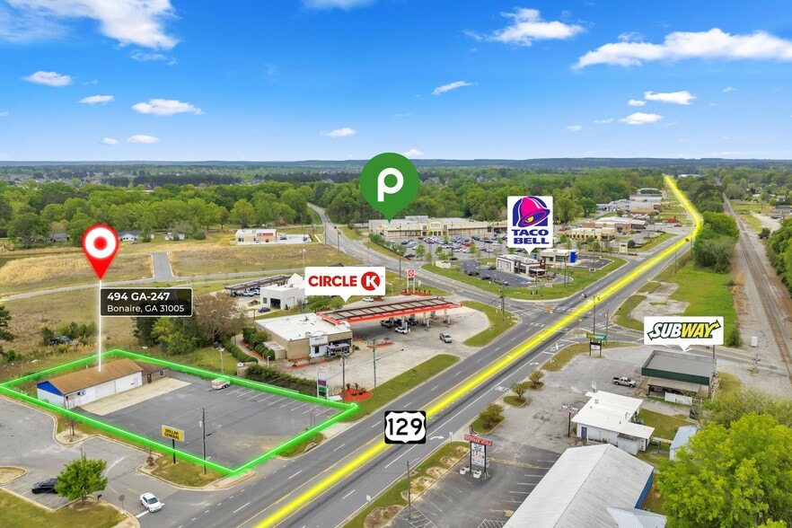 More Photos Of 494 GA Highway 247 S, Bonaire Freestanding For Lease