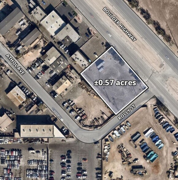 Primary Photo Of NEC Boulder Highway & Rolly St, Henderson Land For Sale