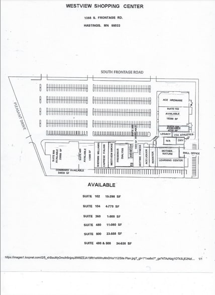 More Photos Of 1355-1399 S Frontage Rd, Hastings Unknown For Lease