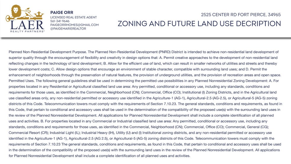 More Photos Of 2525 Center Rd, Fort Pierce Land For Sale