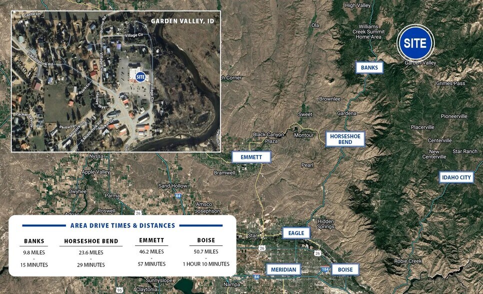 More Photos Of 284-292 Village Cir, Garden Valley General Retail For Lease