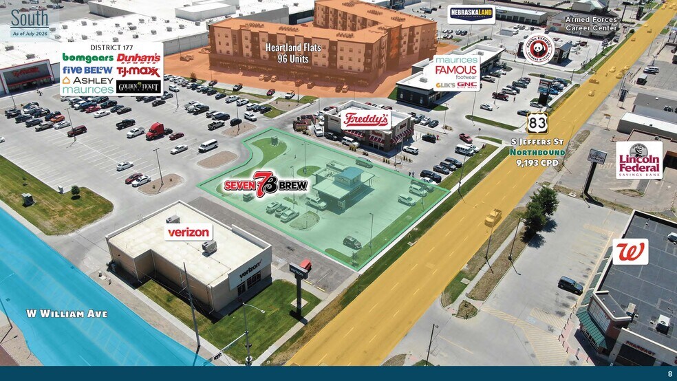 More Photos Of 909 S Dewey St, North Platte Fast Food For Sale