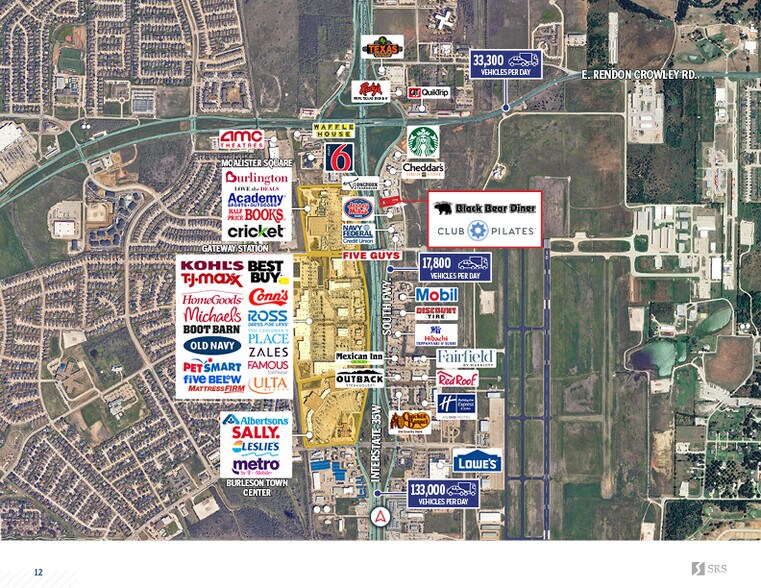 More Photos Of 12613 South Fwy, Burleson Freestanding For Sale