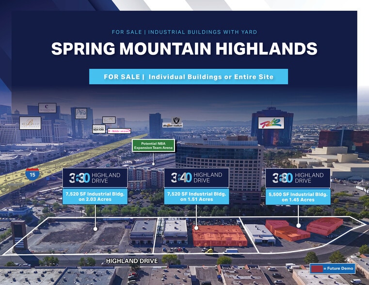 More Photos Of 3630 S Highland Dr, Las Vegas Warehouse For Sale