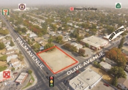 Primary Photo Of 315 E Olive Ave, Fresno Land For Lease