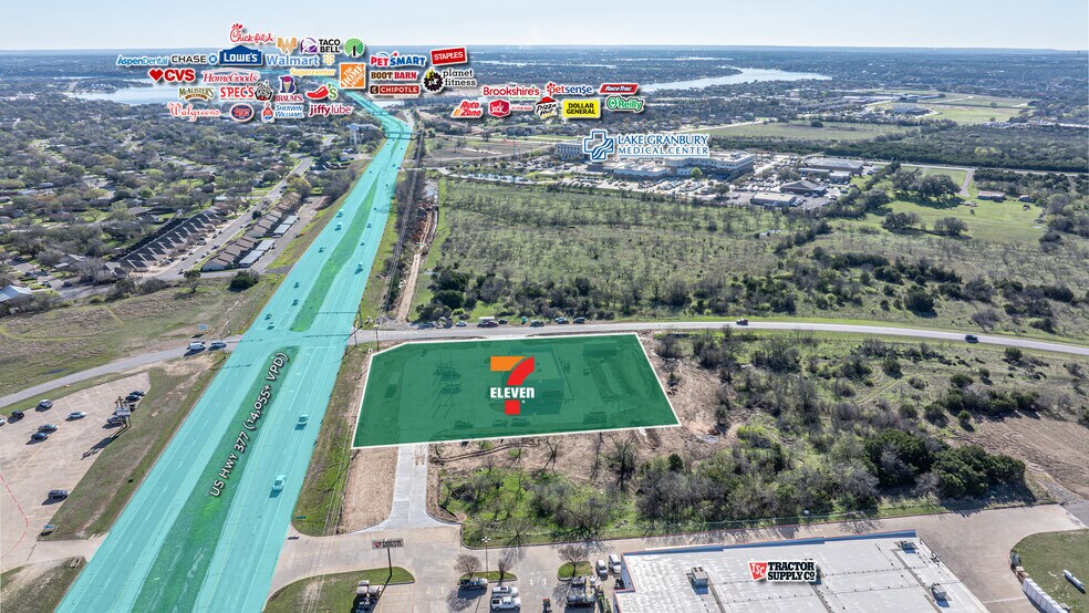 More Photos Of 2101 W US Hwy 377, Granbury General Retail For Sale