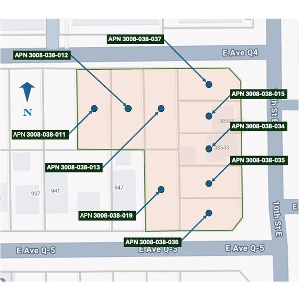 More Photos Of 38543 10th St E, Palmdale Land For Sale