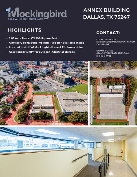 More Photos Of 7855 Elmbrook Drive, Dallas Land For Sale