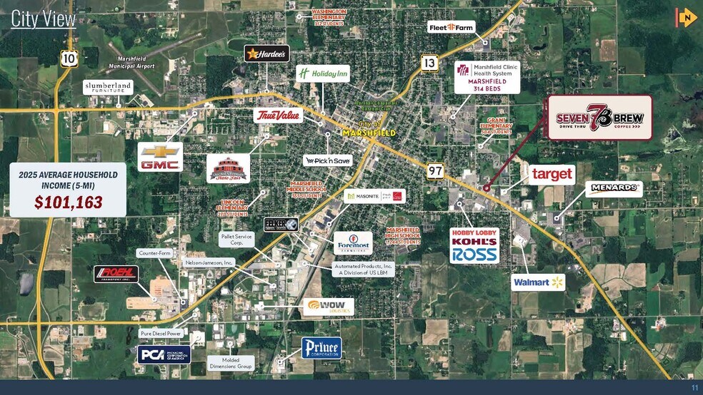 More Photos Of 1600 N Central Ave, Marshfield General Retail For Sale