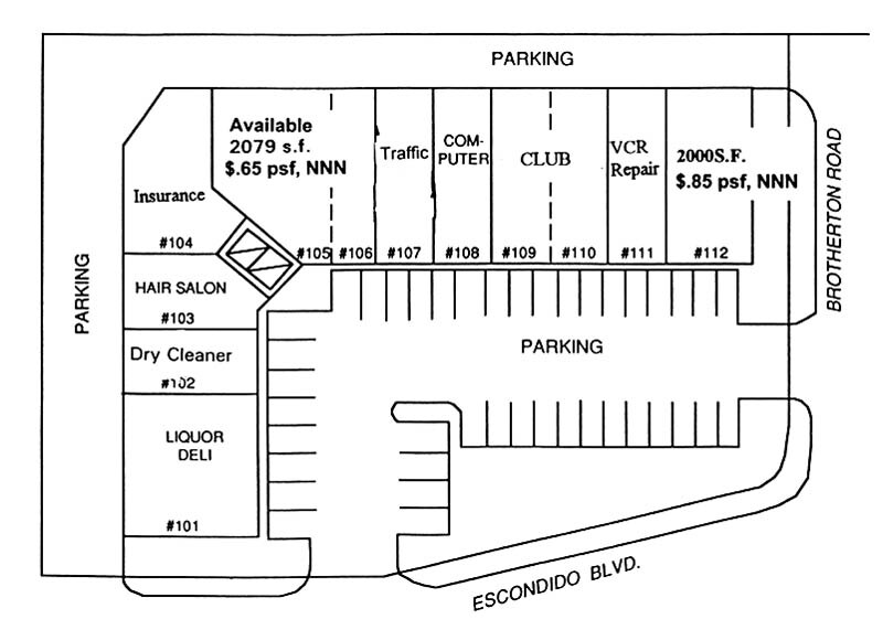 More Photos Of 2250 S Escondido Blvd, Escondido Storefront For Lease