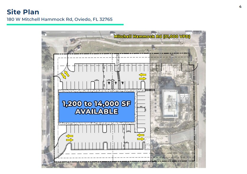 More Photos Of 180 W Mitchell Hammock Rd, Oviedo General Retail For Lease