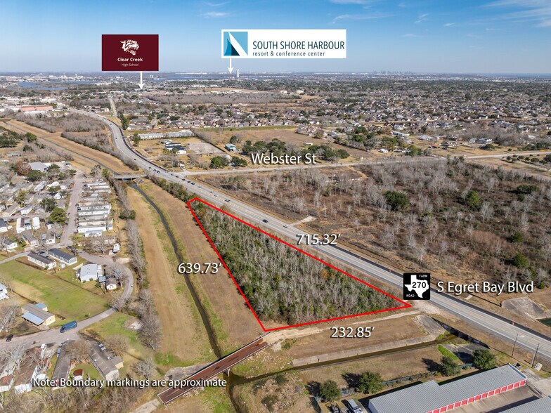 More Photos Of 1.93 AC @ Egret Bay Boulevard & Webster Street, League City Land For Sale