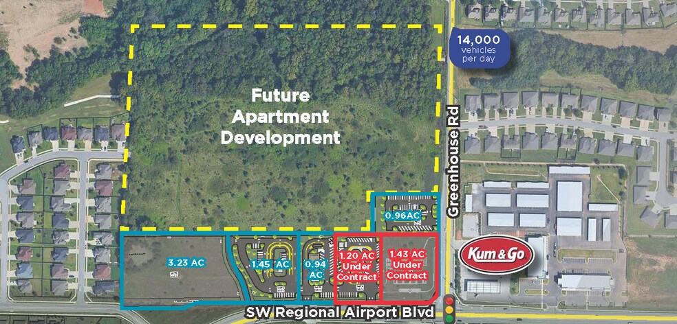 Primary Photo Of SW Regional Airport Blvd @ Greenhouse Road, Bentonville Land For Sale