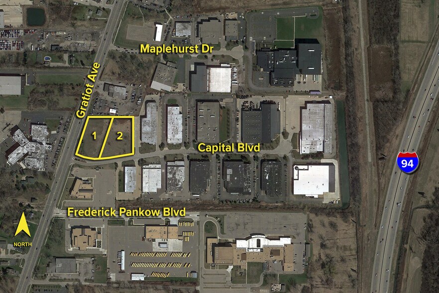 More Photos Of Gratiot Ave @ Capital Blvd, Clinton Township Land For Sale