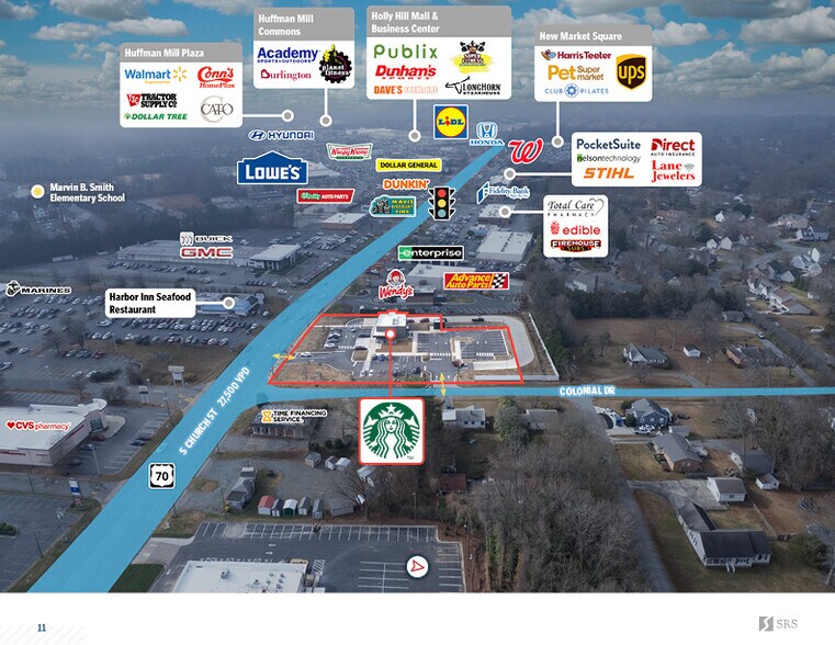 More Photos Of 2405 S Church St, Burlington Fast Food For Sale